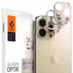 Захисне скло Spigen для камери iPhone 13 Pro | 13 Pro Max Optik Camera Lens (2 pack) Gold (AGL04034)