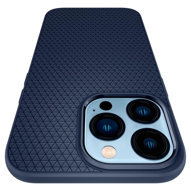 Чохол Spigen для iPhone 13 Pro Liquid Air Navy Blue (ACS03259)