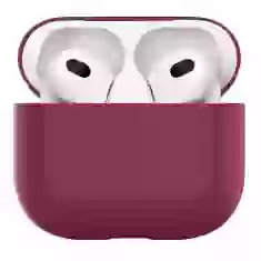 Чохол для навушників Upex для Apple AirPods 3 Slim Series Marsala (UP77105)
