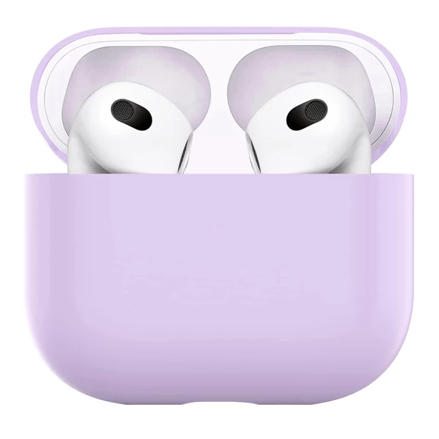 Чохол для навушників Upex для Apple AirPods 3 Slim Series Viola (UP77109)