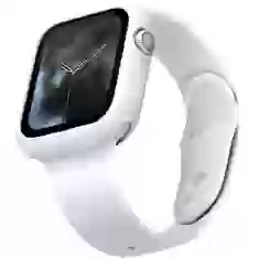 Чехол Uniq Lino для Apple Watch 4 | 5 | 6 | SE 40 mm Dove White (UNIQ-40MM-LINOWHT)