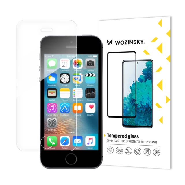 Защитное стекло Wozinsky Tempered Glass 9H Pro Plus для iPhone SE/5S/5 Transparent (7426790582596)