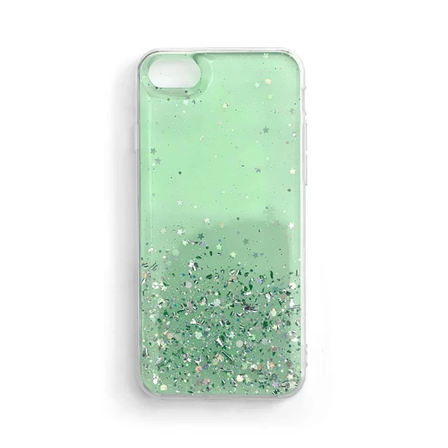 Чохол Wozinsky Star Glitter для iPhone XS/X Green (9111201891722)