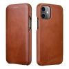 Чехол iCarer для iPhone 12 Pro Max Vintage Folio Brown (RIX1202-brown)