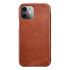 Чехол iCarer для iPhone 12 Pro Max Vintage Folio Brown (RIX1202-brown)