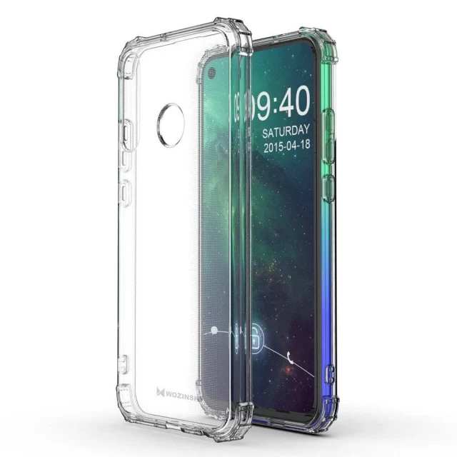 Чехол Wozinsky Anti-Shock для Huawei P40 Lite E Transparent (9111201901568)