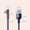 Кабель Ugreen Quick Charge USB-A to USB Type-C AFC FCP 5A 1m Black (UGR1165BLK)