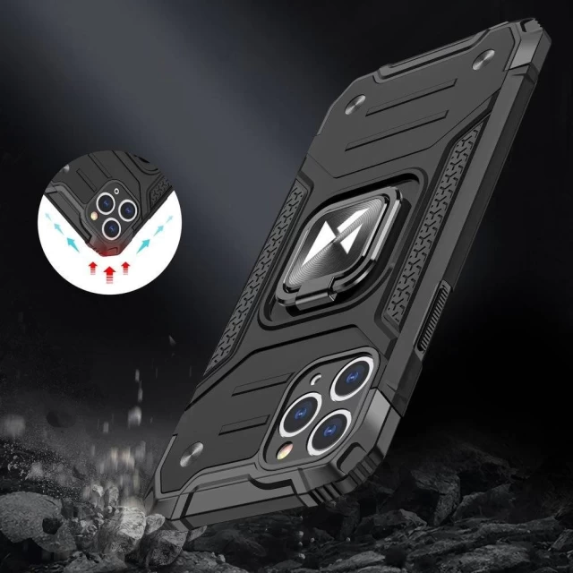 Чехол Wozinsky Ring Armor для iPhone 12 | 12 Pro Black (9111201919181)