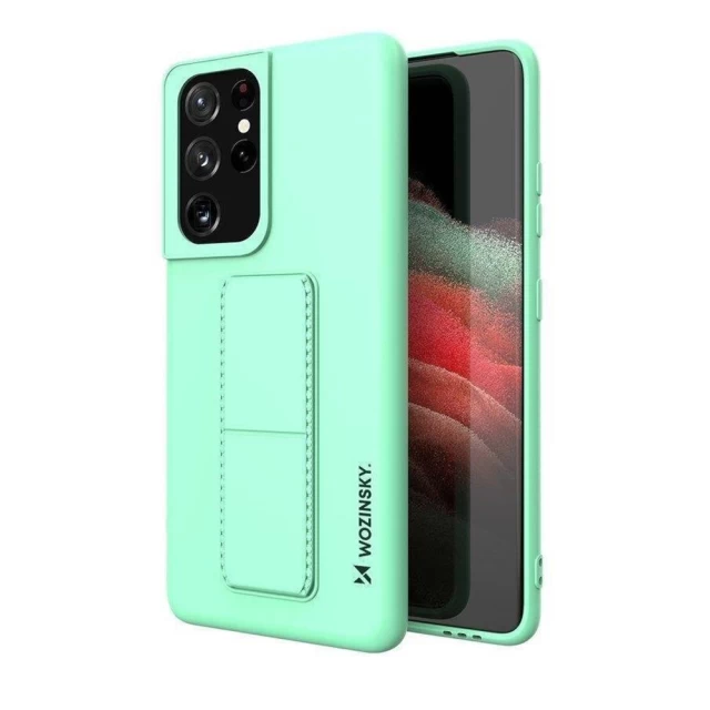 Чохол Wozinsky Kickstand Case для Samsung Galaxy S21 Ultra 5G Mint (9111201941564)