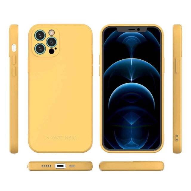 Чохол Wozinsky Color Case для iPhone 12 Pro Yellow (9111201928909)