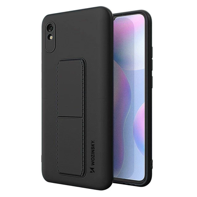 Чехол Wozinsky Kickstand Case для Xiaomi Redmi 9A Black (9111201941892)