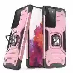 Чохол Wozinsky Ring Armor для Samsung Galaxy S21 Ultra 5G Pink (9111201936218)