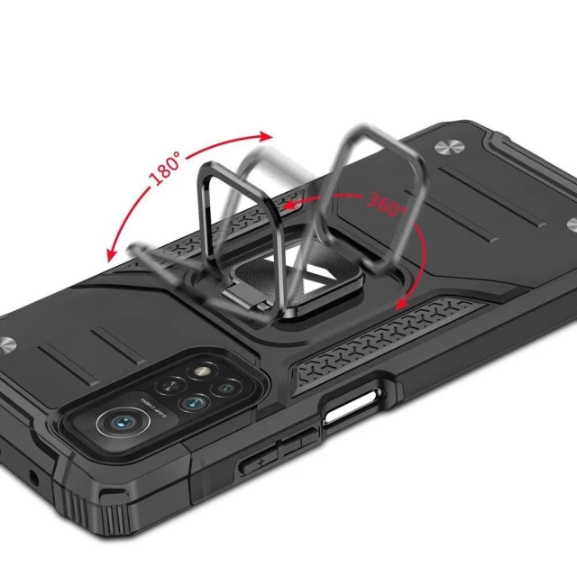 Чехол Wozinsky Ring Armor для Xiaomi Mi 10T Pro/Mi 10T Pink (9111201935662)