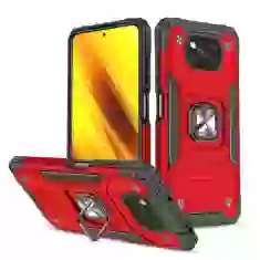 Чохол Wozinsky Ring Armor для Xiaomi Poco X3 Pro/Poco X3 NFC Red (9111201935785)