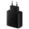 Мережевий зарядний пристрій Samsung QC 45W USB-C with USB-C to USB-C Cable 1m Black (EP-TA845XBEGWW)