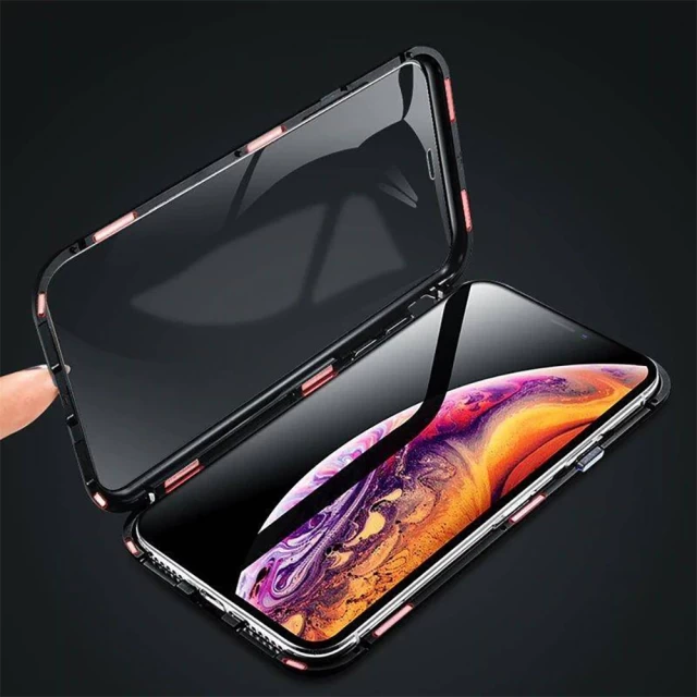 Чехол и защитное стекло Wozinsky Magnetic Case 360 для Samsung Galaxy A32 4G Black (9111201944176)