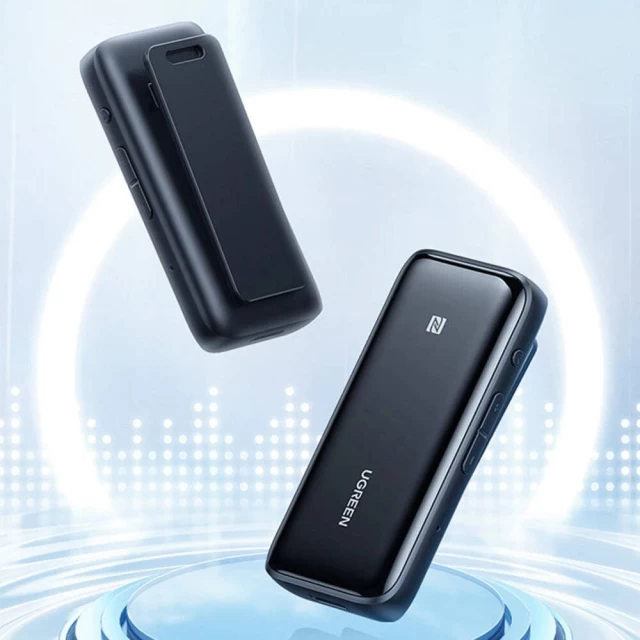 Разъем для наушников Ugreen Bluetooth 5.0 Audio Receiver 3.5mm Mini Headphone Jack Sound Card Black (UGR1238BLK)