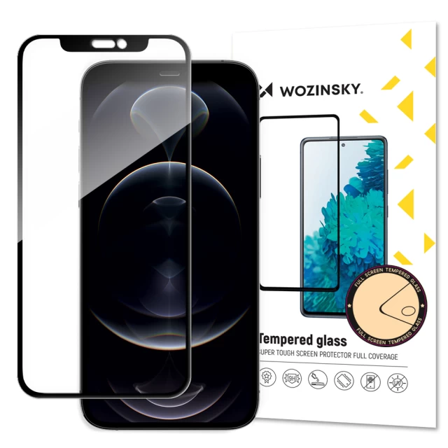 Защитное стекло Wozinsky Tempered Glass для iPhone 13 mini Black (9111201942981)