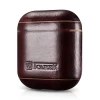 Чохол iCarer для AirPods 2/1 Leather Oil Wax Brown (WMAP011-CO)