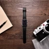 Ремінець iCarer Vintage Band для Apple Watch 49 | 45 | 44 | 42 mm Black (RIW118-BK)
