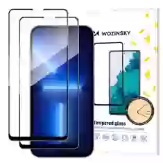 Захисне скло Wozinsky Tempered Glass для iPhone 13 mini Black (2 Pack) (9145576216811)