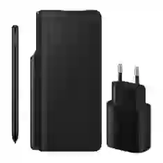 Чохол/стилус/мережевий зарядний пристрій Samsung Stylus S/25W для Samsung Galaxy Fold3 (F926) Black (EF-FF92KKBEGEE)