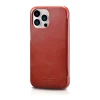 Чехол iCarer для iPhone 13 Pro Vintage Folio Red (RIX1303-RD)