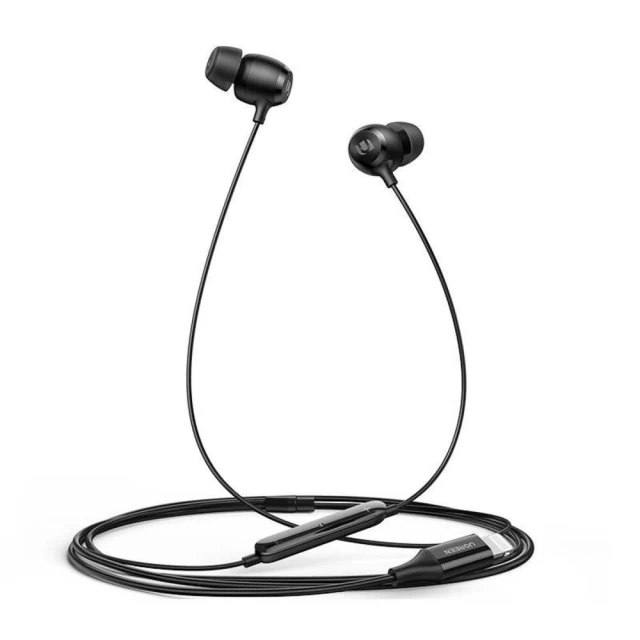 Навушники Ugreen In-Ear Headphones with 1.15m Lightning Connector Black (UGR1293BLK)