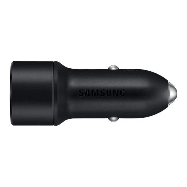 Набір зарядних пристроїв Samsung автомобільний і мережевий зарядний пристрій 15W 2x USB-A/25W USB-C Black (GP-PTU021SOABQ)