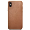 Чохол iCarer для iPhone XS | X Leather Case Brown (RIX23-BN)