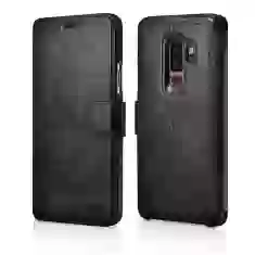 Чехол-книжка iCarer для Samsung Galaxy S9 Plus Leather Folio Flip Cover Black (RS992004-BK)