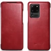 Чохол iCarer для Samsung Galaxy S20 Ultra Vintage Folio Red (RS992008-RD)