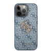 Чохол Guess Big Metal Logo для iPhone 13 Pro Blue (GUHCP13L4GMGBL)