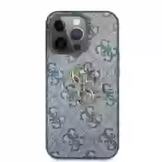 Чехол Guess Big Metal Logo для iPhone 13 Pro Blue (GUHCP13L4GMGBL)