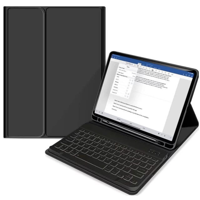 Чохол-клавіатура Tech-Protect Smart Case Pen and Keyboard для iPad Pro 11 2021 | 2020 Black (9589046920974)