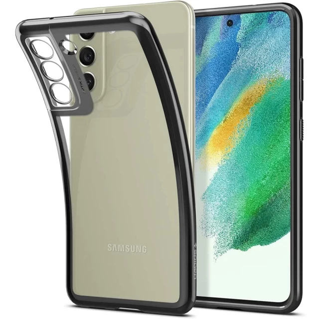 Чехол Spigen для Samsung Galaxy S21 FE Optik Crystal Chrome Grey (ACS03057)