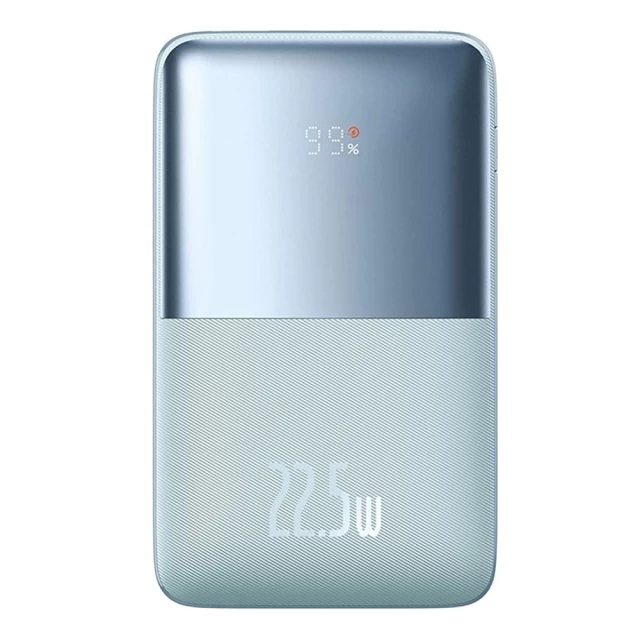 Портативное зарядное устройство Baseus Bipow Pro 20000 mAh 22.5W with USB-A to USB-C 0.3m Cable Blue (6932172610760)