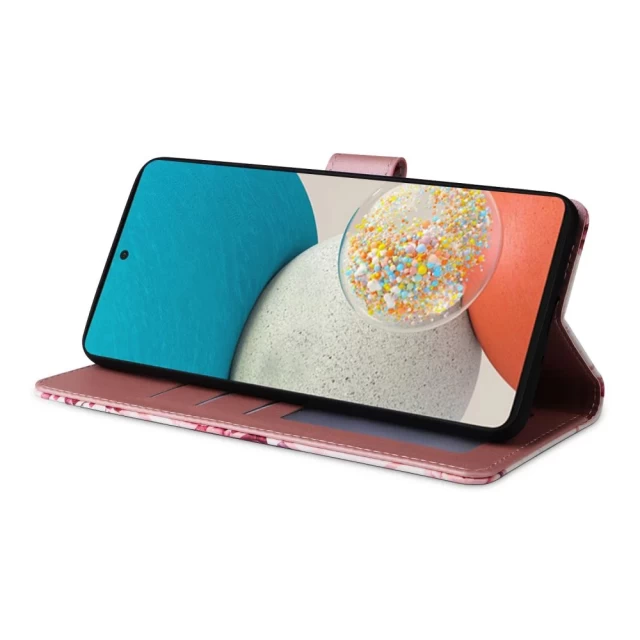 Чохол Tech-Protect Wallet для Samsung Galaxy A53 5G Floral Rose (9589046920349)