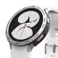 Чохол Ringke Air and Bezel Styling для Galaxy Watch 4 40 mm Black/Silver (GW4-40-10_AS01)