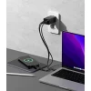 Мережевий зарядний пристрій Ringke 65W 2xUSB-C | USB-A Black (8809848209338)