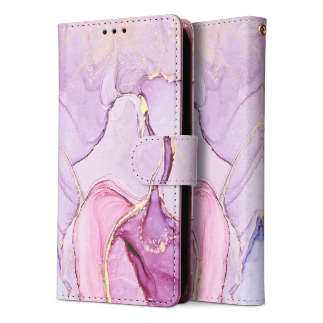 Чохол Tech-Protect Wallet для Samsung Galaxy A13 5G Colorful Marble (9589046924019)