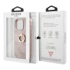 Чехол Guess Ring Stand для iPhone 13 Pro Pink (GUHCP13L4GMRPI)