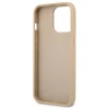 Чохол Guess Saffiano Triangle Logo для iPhone 13 Pro Max Beige (GUHCP13XPSATLE)