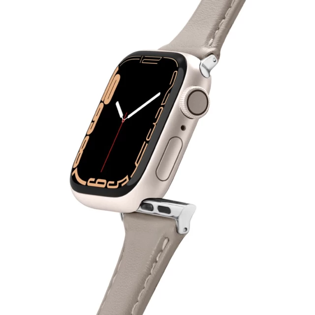 Ремешок Spigen Cyrill Kajuk для Apple Watch 41 | 40 | 38 mm Cream (AMP05440)
