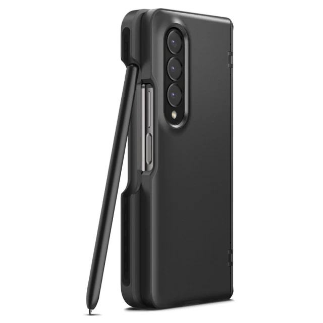 Чехол Spigen Slim Armor Pro Pen для Samsung Galaxy Fold4 (F936) Black (ACS05186)