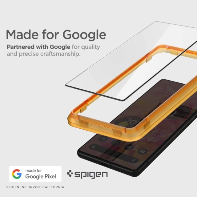 Захисне скло Spigen ALM GLAS.TR Slim (2 Pack) для Google Pixel 7 Clear (AGL05199)