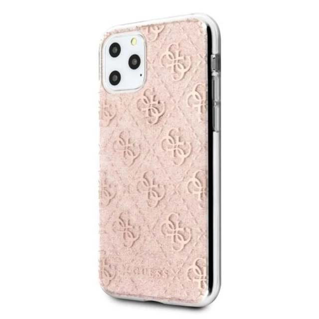 Чохол Guess Glitter для iPhone 11 Pro Pink (GUHCN58PCU4GLPI)