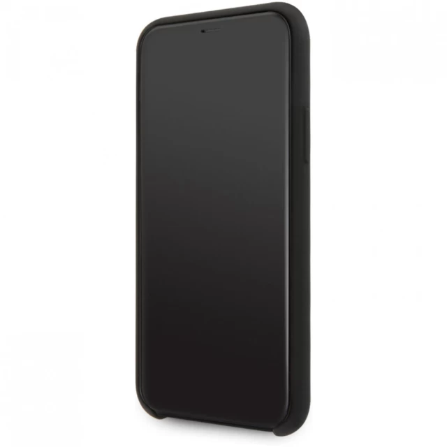 Чехол Guess Silicone Logo для iPhone 11 Pro Black (GUHCN58LS4GBK)