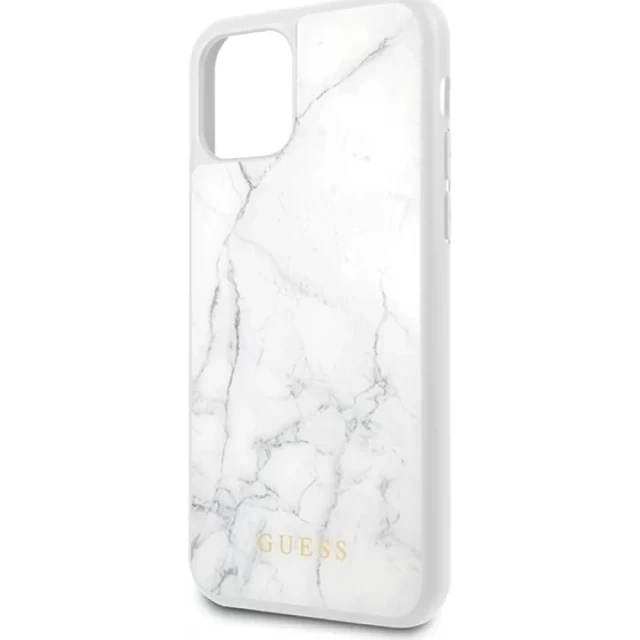 Чохол Guess Marble для iPhone 11 Pro White (GUHCN58HYMAWH)