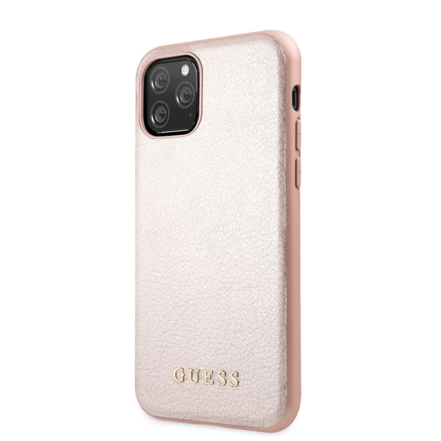 Чохол Guess Iridescent для iPhone 11 Pro Rose Gold (GUHCN58IGLRG)